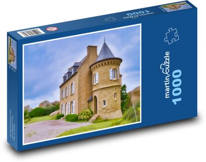 Country house - Puzzle 1000 pieces, size 60x46 cm 
