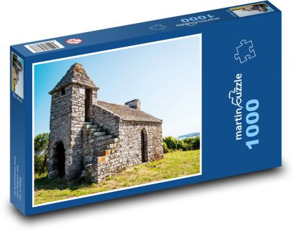 Steingebäude - Puzzle - 1000 Teile