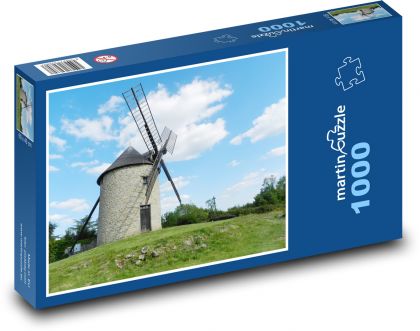 Větrný mlýn - puzzle 1000 dílků