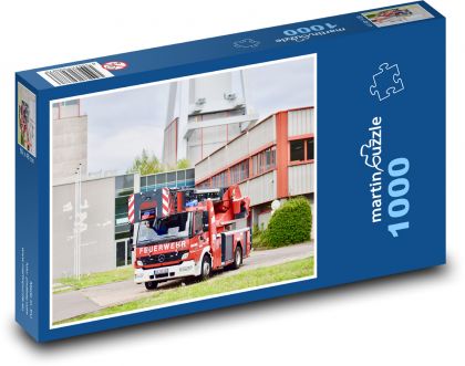 Fire truck - Puzzle 1000 pieces, size 60x46 cm 