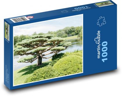 Ogród Japoński - Puzzle 1000 elementów, rozmiar 60x46 cm