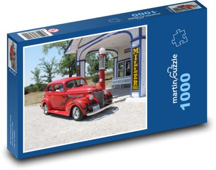 Das rote Auto, bitte. - Puzzle - 1000 Teile