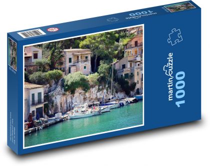 Seaport - Puzzle 1000 pieces, size 60x46 cm 