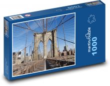 Brooklyn most - New York Puzzle 1000 dílků - 60 x 46 cm