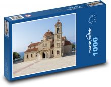 Agios Raphael - kláštor v Grécku Puzzle 1000 dielikov - 60 x 46 cm 