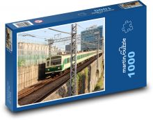 Vlak Korejské republiky Puzzle 1000 - 60x46 cm