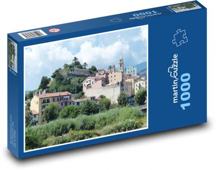 Ventimiglia - Taliansko - Puzzle 1000 dielikov, rozmer 60x46 cm