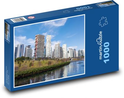Budovy - Amerika - Puzzle 1000 dielikov, rozmer 60x46 cm