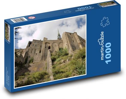 Mont Sant Michelle - Francie - puzzle 1000 dílků