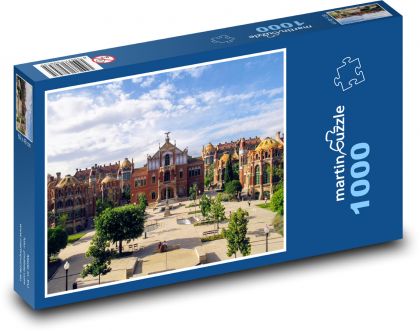 Sant Pau - Barcelona - Puzzle 1000 pieces, size 60x46 cm 