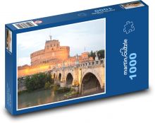 Kostel Sant ´Angelo Řím - Itálie Puzzle 1000 dílků - 60 x 46 cm