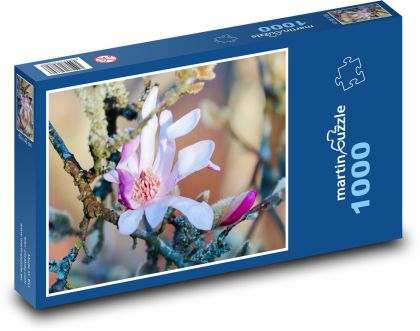 Květ magnólie - puzzle 1000 dílků