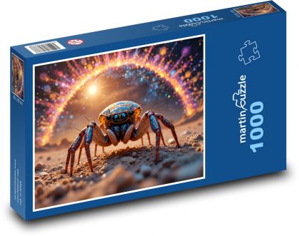 Pająk - Puzzle 1000 elementów, rozmiar 60x46 cm