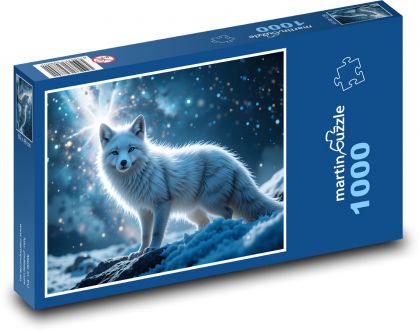 Lis - Puzzle 1000 elementów, rozmiar 60x46 cm