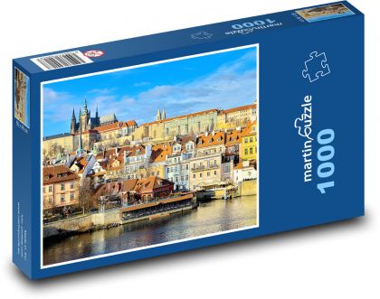 Praga - Puzzle 1000 elementów, rozmiar 60x46 cm