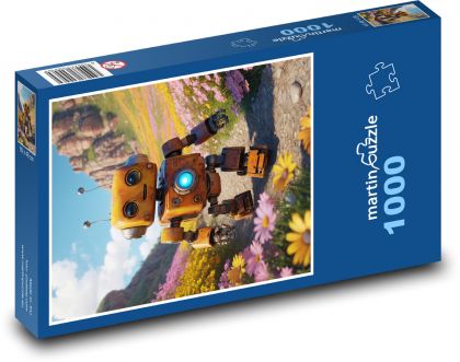 Robot - Puzzle 1000 elementów, rozmiar 60x46 cm