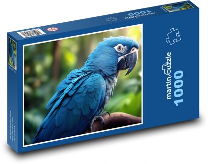 Blue bird - Puzzle 1000 pieces, size 60x46 cm 