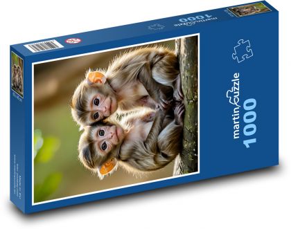 Opice - puzzle 1000 dílků