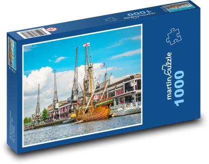 Bristol Harbour, Anglicko - Puzzle 1000 dielikov, rozmer 60x46 cm