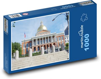 Boston - radnice - puzzle 1000 dílků