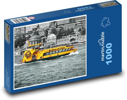 Hamburgský prístav - Puzzle 1000 dielikov, rozmer 60x46 cm