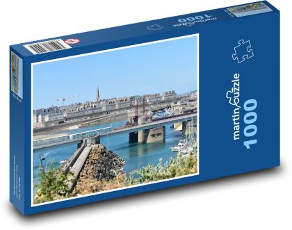 Prístav - Puzzle 1000 dielikov, rozmer 60x46 cm