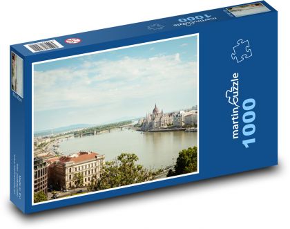 Budapeszt - Puzzle 1000 elementów, rozmiar 60x46 cm
