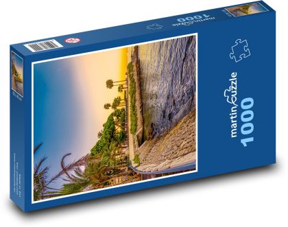 Francúzsko - pobrežie - Puzzle 1000 dielikov, rozmer 60x46 cm