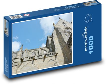 Katedrála v Dol de Bretagne - puzzle 1000 dílků