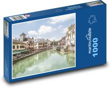 Annecy - Francie Puzzle 1000 dílků - 60 x 46 cm