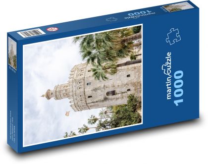 Torre del Oro Tower - Sewilla - Puzzle 1000 elementów, rozmiar 60x46 cm