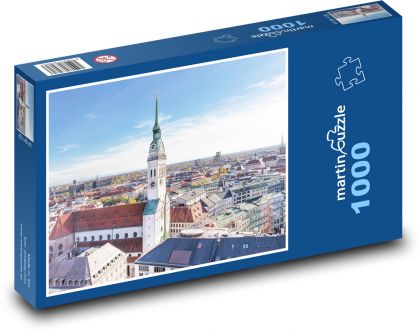 Munich, Germany; - Puzzle 1000 pieces, size 60x46 cm 