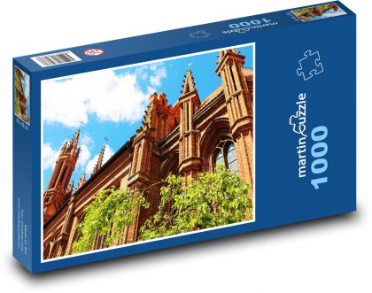 Litva - kostol - Puzzle 1000 dielikov, rozmer 60x46 cm
