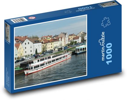 Regensburg - Nemecko - Puzzle 1000 dielikov, rozmer 60x46 cm