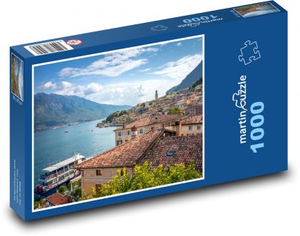 Port - Lake Garda - Puzzle 1000 pieces, size 60x46 cm 
