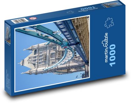 Londyn - Tower Bridge - Puzzle 1000 elementów, rozmiar 60x46 cm