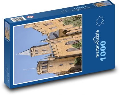 Zamek Hohenzollern - Niemcy - Puzzle 1000 elementów, rozmiar 60x46 cm
