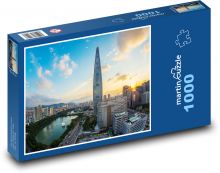 Soul - Korejská republika Puzzle 1000 dílků - 60 x 46 cm