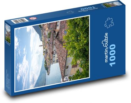 Limone sul Garda - Włochy - Puzzle 1000 elementów, rozmiar 60x46 cm