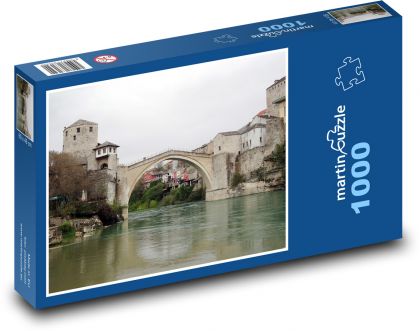 Bosnia - Mostar - Puzzle 1000 pieces, size 60x46 cm 