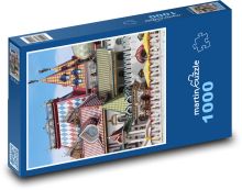 Moskau - Kirche Puzzle 1000 Teile - 60 x 46 cm