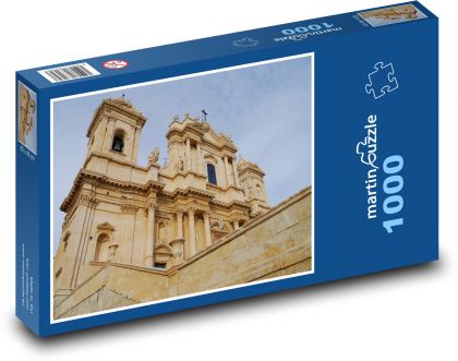 Sicily - Baroque Church - Puzzle 1000 pieces, size 60x46 cm 