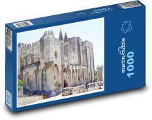 Pałac Papieski - Francja Puzzle 1000 elementów - 60x46 cm