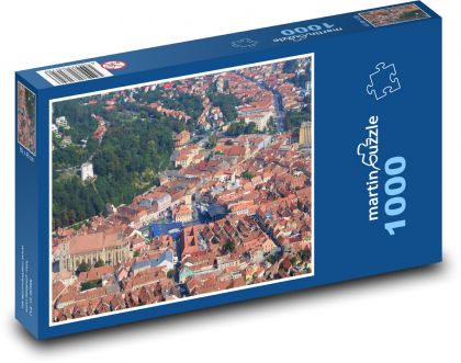Brasov - Romania - Puzzle 1000 pieces, size 60x46 cm 
