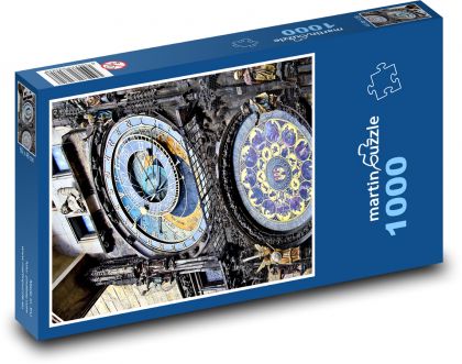 Astronomical Clock - Prague - Puzzle 1000 pieces, size 60x46 cm 
