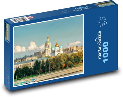 Kostol - Moskva - Puzzle 1000 dielikov, rozmer 60x46 cm