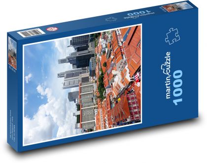 Singapur - čínská čtvrť - puzzle 1000 dílků