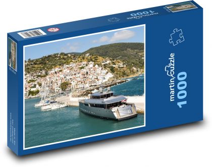 Skopelos - Grécko - Puzzle 1000 dielikov, rozmer 60x46 cm