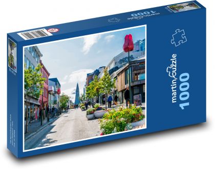 Island - Reykjavik - Puzzle - 1000 Teile