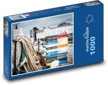 Honfleur - Francúzsko Puzzle 1000 dielikov - 60 x 46 cm 